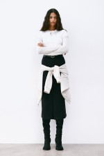 Twill Pencil Skirt